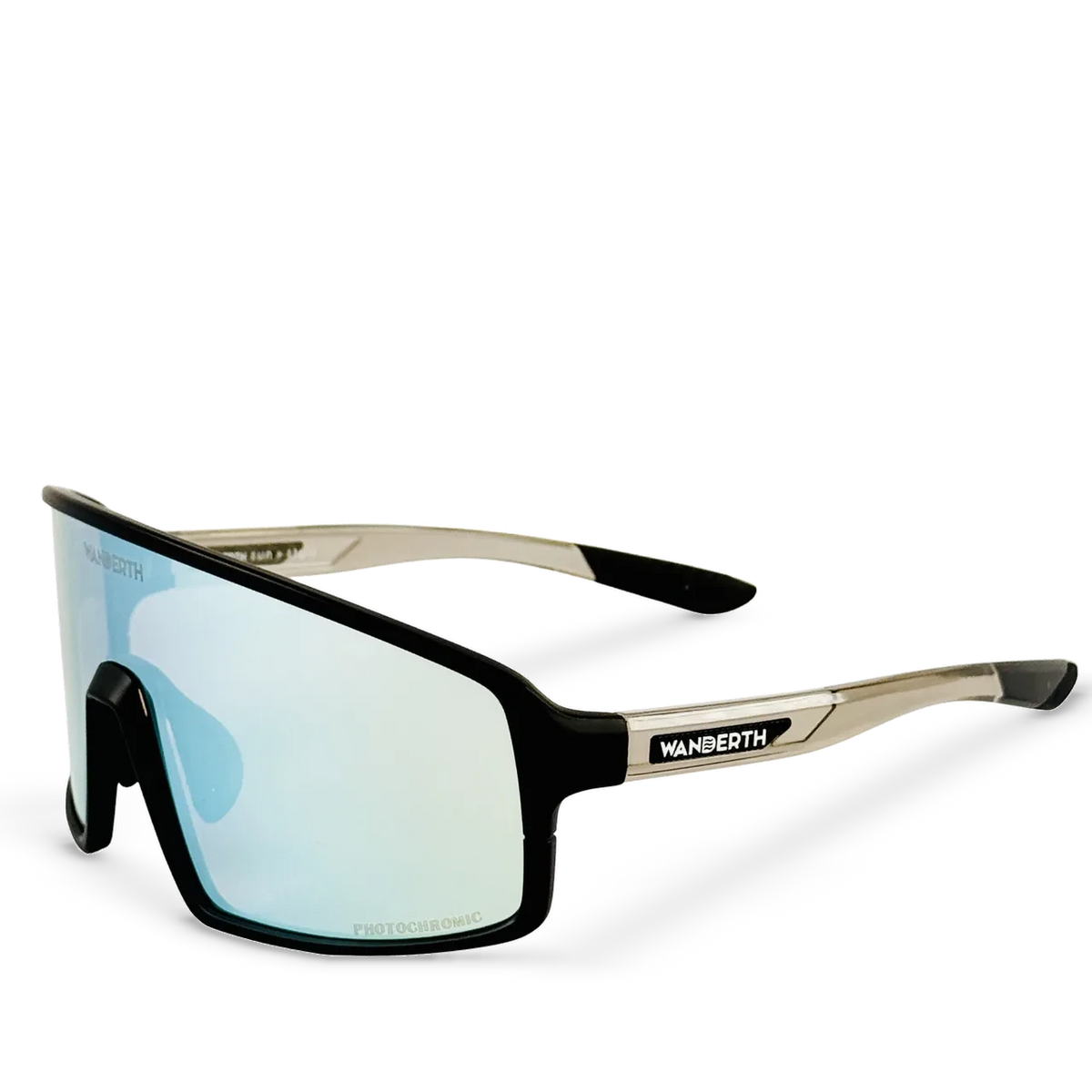 Wind Fotocromática WD11804-P - Negro · Espejo Dorado · Plata