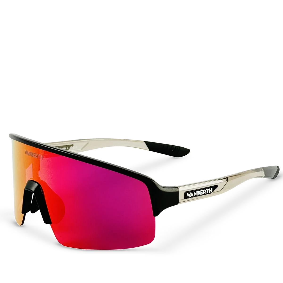 Sprint Fotocromática WD11805-P - Negro · Espejo Rojo · Plata