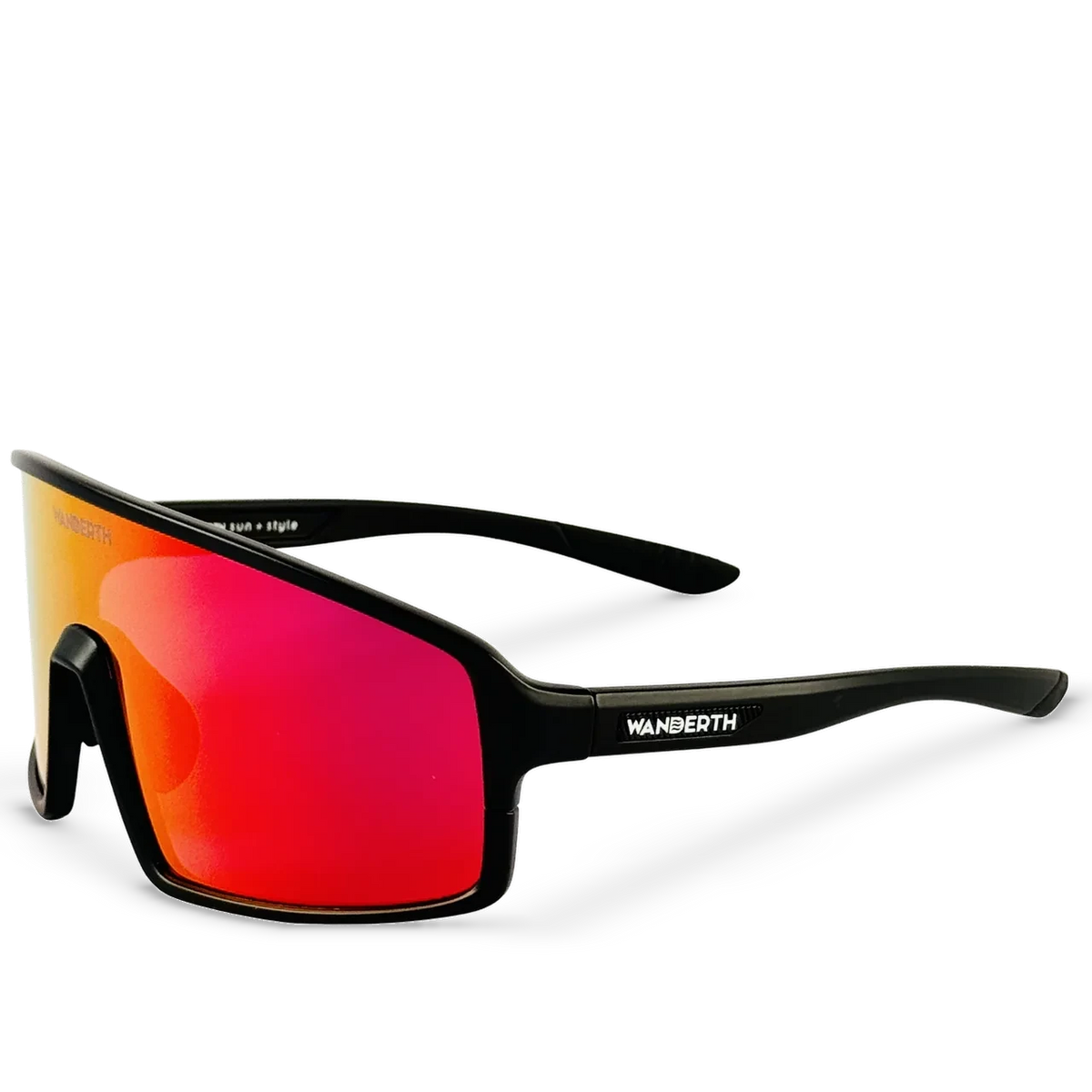 Wind Fotocromática WD11804-P - Negro · Espejo Rojo · Negro